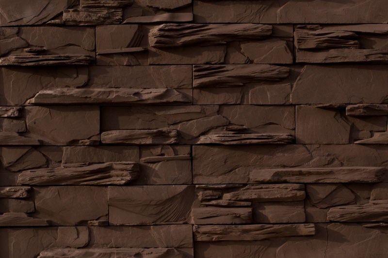 Декоративный облицовочный камень Альпина «под необработанный камень», ЭкоСтоун